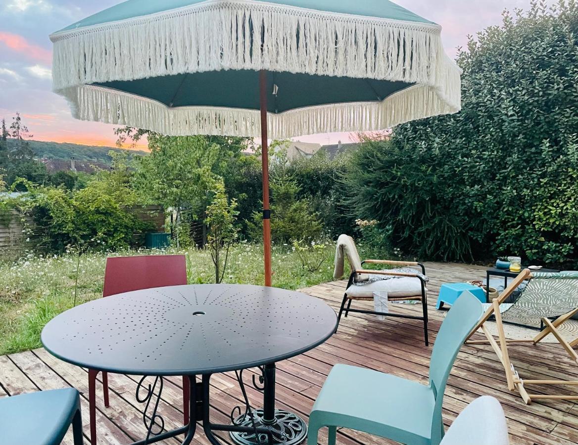 La Mandragora - Maison Avec Jardin Et Poele A Bois Вернон Экстерьер фото