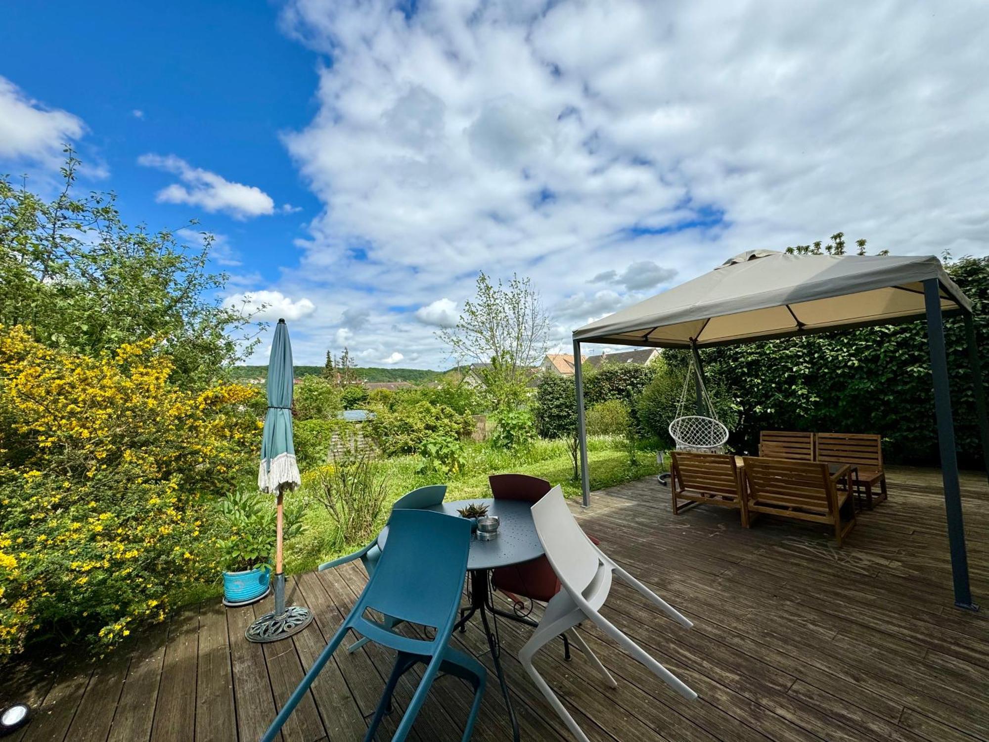 La Mandragora - Maison Avec Jardin Et Poele A Bois Вернон Экстерьер фото